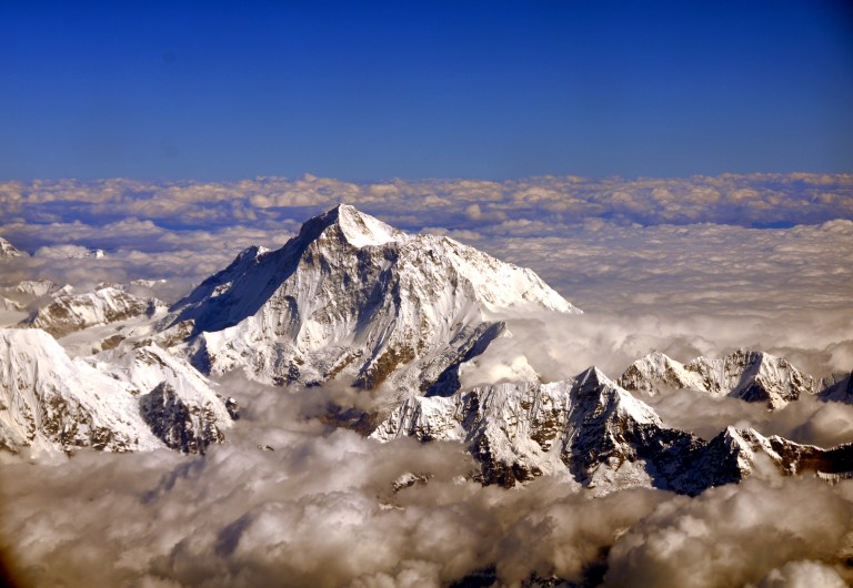 mount everest from the south copyright joe kurian oct 2011 all rights reserved